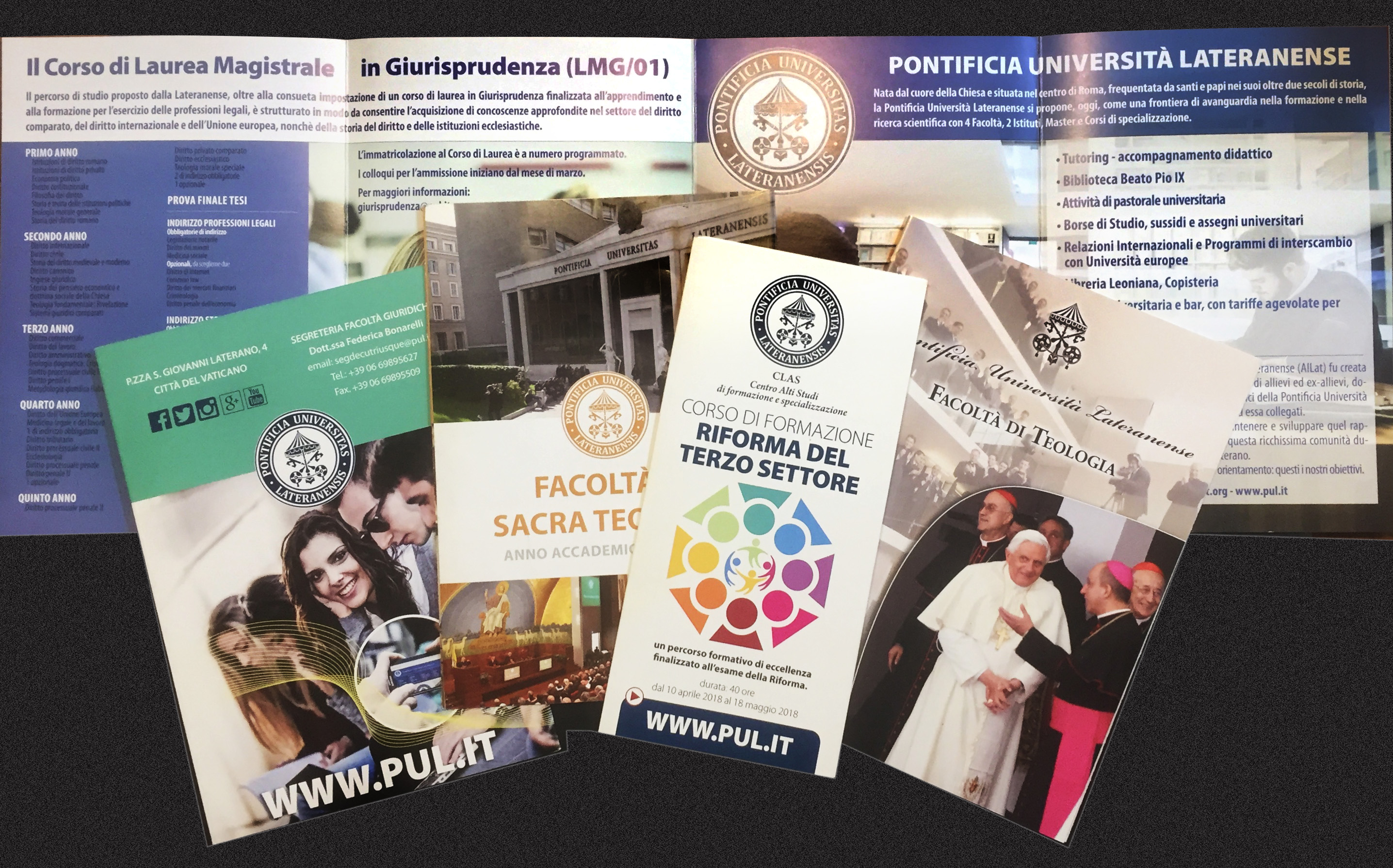 Brochures e pieghevoli LUP
